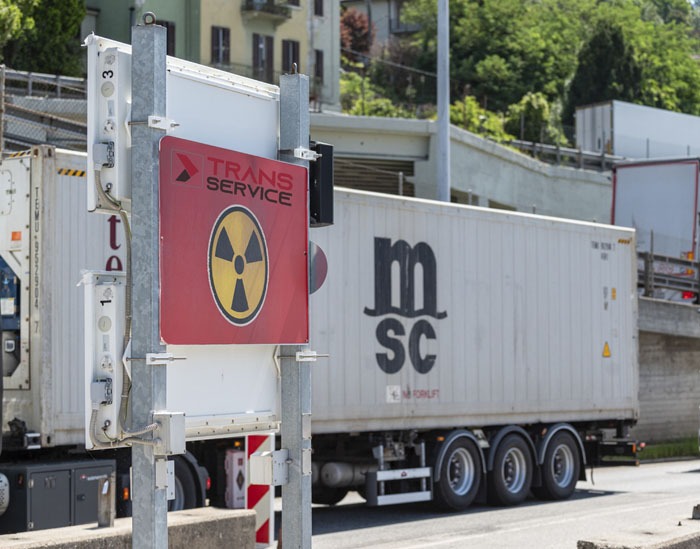 radioactive risk hazard safety caution sign